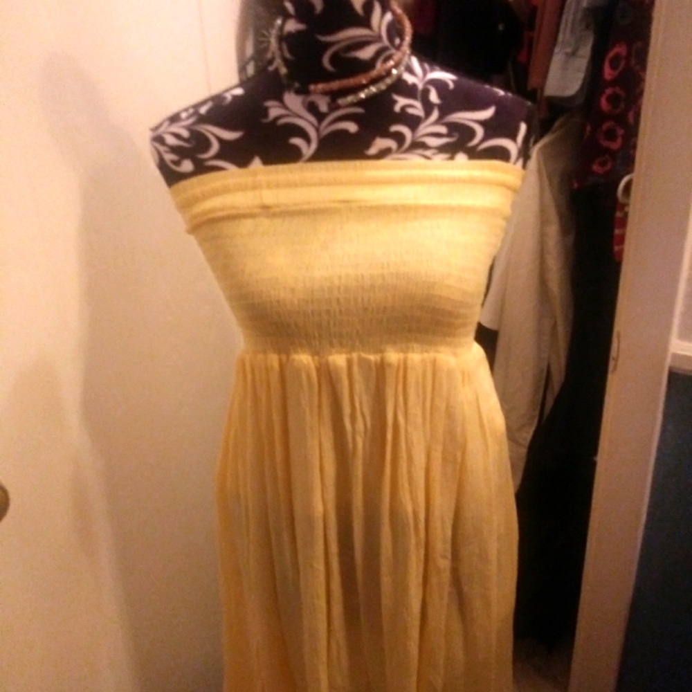 Cute Yellow Spring Dress 👗